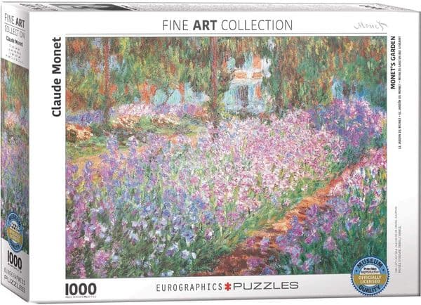 (Claude) Monet's Garden 1000 piece jigsaw puzzle 680mm x 480mm