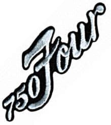 750Four (Honda) iron-on / sew-on cloth patch (lbc)