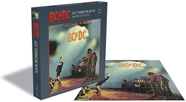 AC DC Let There Be Rock 500 piece jigsaw puzzle 410mm x 410mm