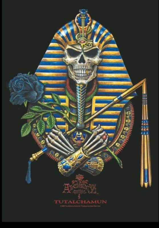 Alchemy Tutankhamun large fabric poster / flag 1100mm x 750mm (hr)