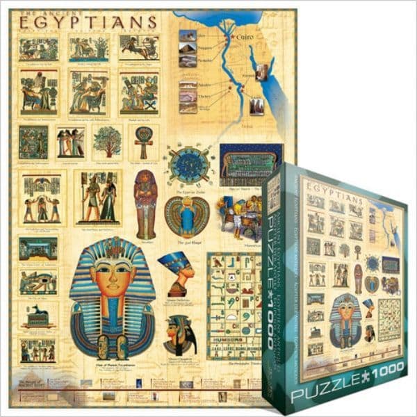 Ancient Egyptians 1000 piece jigsaw puzzle 680mm x 480mm