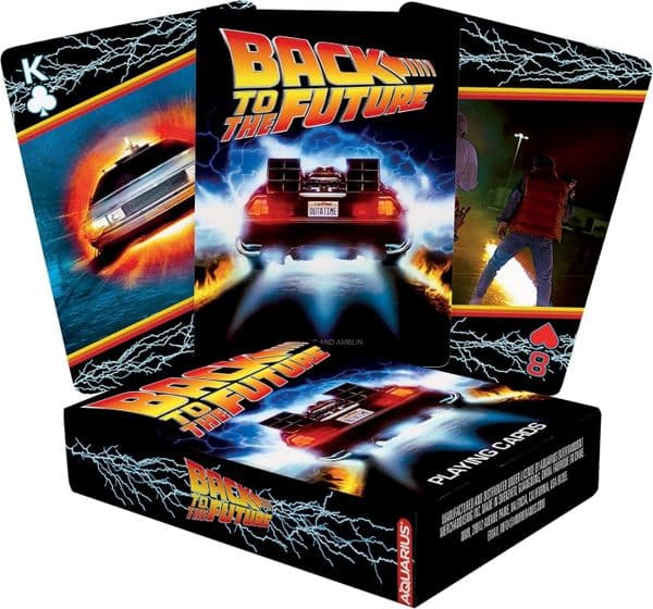 Back To The Future   set of 52 playing cards (+ jokers)