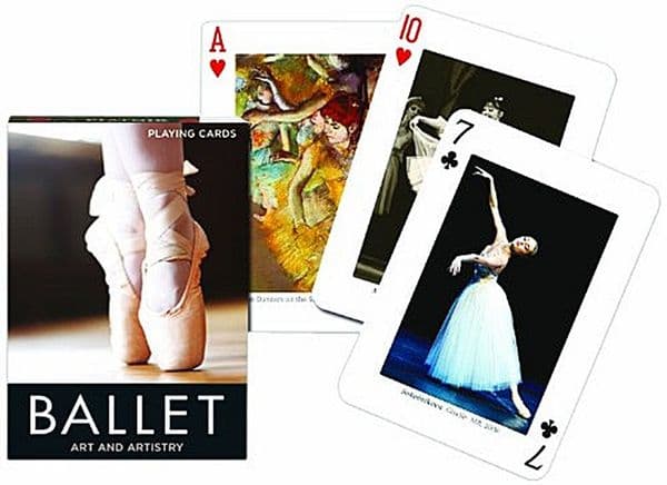 Ballet Art & Artistry set of playing cards + jokers