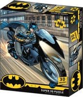 Batman Bat-Cycle 500 Piece 3D-Look jigsaw puzzle (kc)