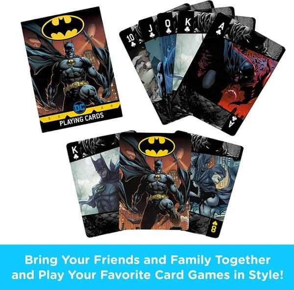 Batman DC Comics set of 52 playing cards = jokers   (nm)