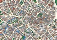 Birmingham Street Map 1000 Piece Jigsaw Puzzle