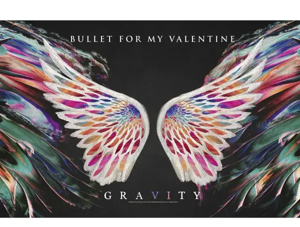 Bullet For My Valentine Gravity large fabric poster / flag 1100mm x 750mm (rz)