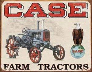 Case Farm Tractors - CC High metal sign