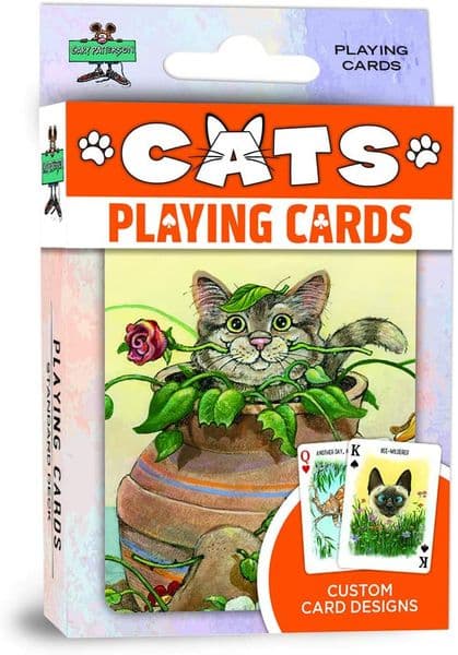 Cats set of 52 playing cards + jokers