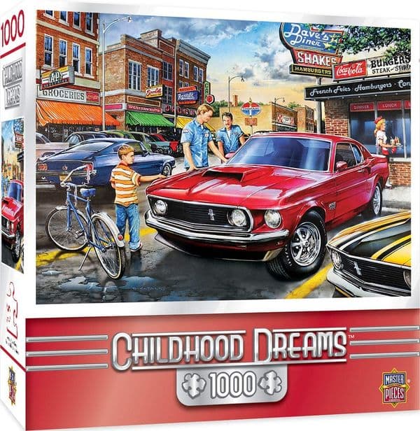 Childhood Dreams Dave's Dreams 1000 piece jigsaw puzzle 680mm x 489mm