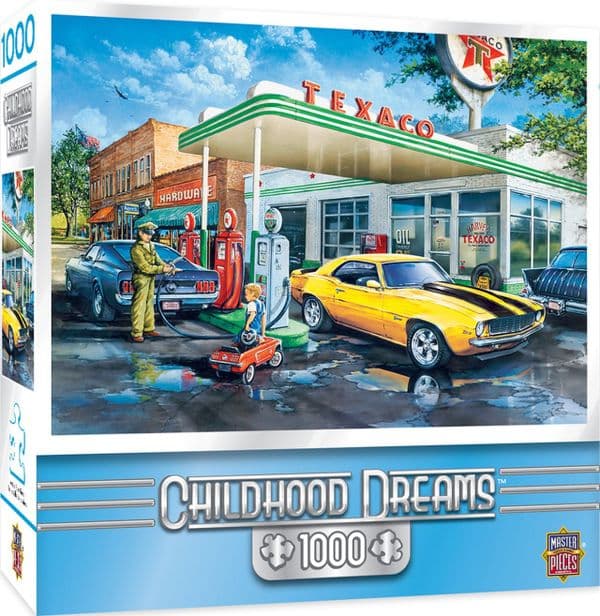 Childhood Dreams Pop's Quick Stop  1000 piece jigsaw puzzle 680mm x 490mm  (mpc)