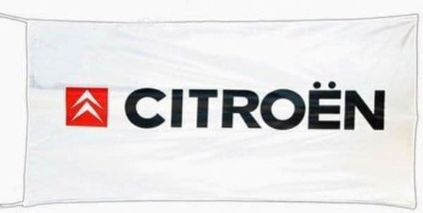 Citroen / logo  flag  landscape 1500mm x 900mm