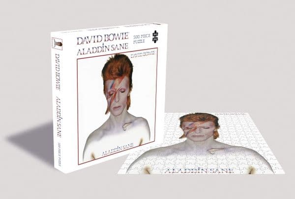 David Bowie Aladdin Sane 500 piece jigsaw puzzle 410mm x 410mm (ze)