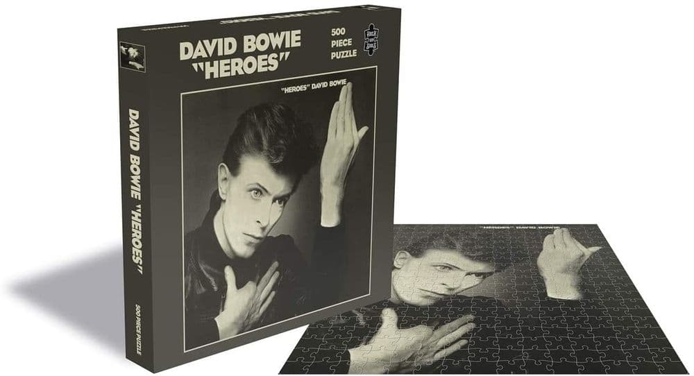 David Bowie Heroes 500 piece jigsaw puzzle 410mm x 410mm ze