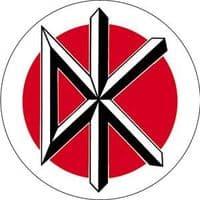 Dead Kennedys DK Icon 75mm round steel fridge magnet (cv)