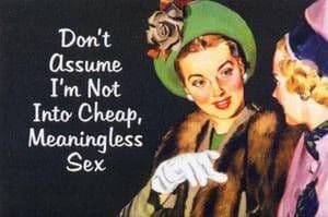 Don't Assume I'm Not.... steel funny fridge magnet
