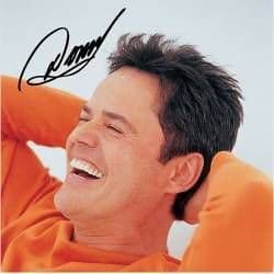 Donny Osmond laughing square fridge magnet 75mm x 75mm (ro)