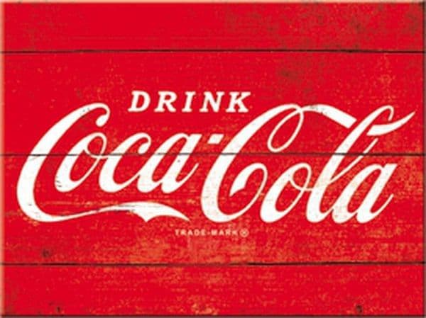Drink Coca Cola steel fridge magnet  (na)
