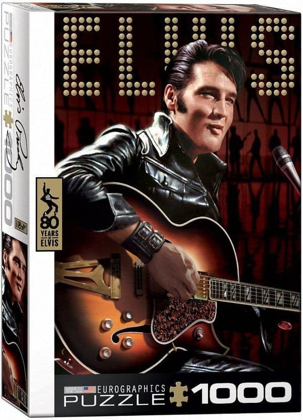 Eurographics Elvis Presley Comeback Special 1000 piece jigsaw puzzle 680mm x 490mm (pz)