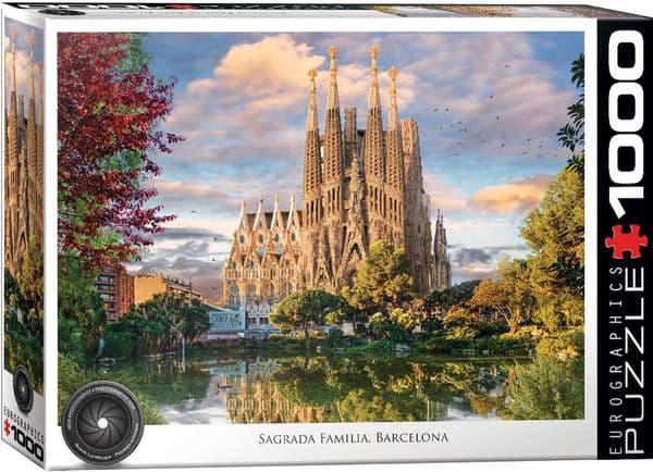 Eurographics  Sagrada Familla Barcelona 1000 piece jigsaw 680mm x 480mm