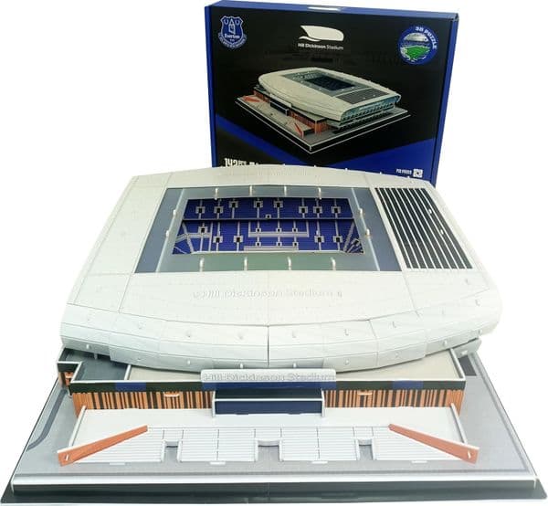 Everton Hill Dickinson Stadium (Bramley Dock) 3D jigsaw puzzle 390mm x 330mm x 80mm