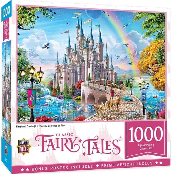 Fairy Tales: Fairyland Castle 1000 piece jigsaw puzzle 680mm x 489mm  (mpc)