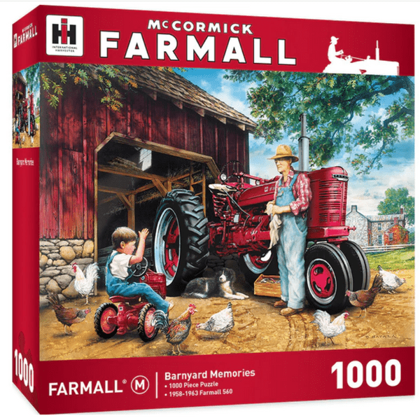 Farmall Barnyard Memories 1000 piece jigsaw puzzle 680mm x 489mm (mpc)