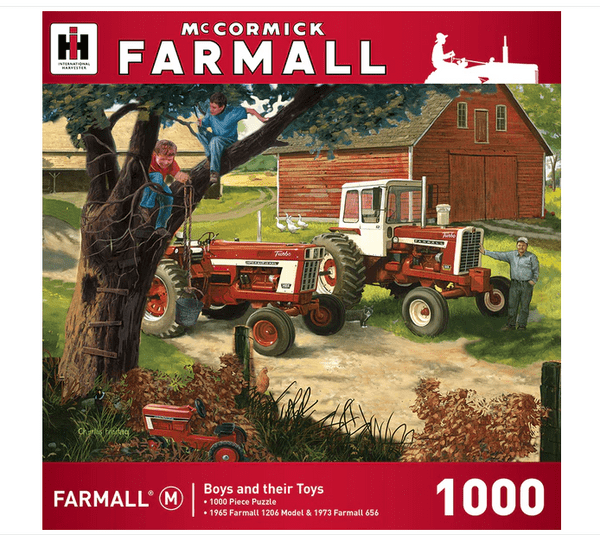 Farmall Boys and Their Toys 1000 piece jigsaw puzzle 680mm x 489mm (mpc)