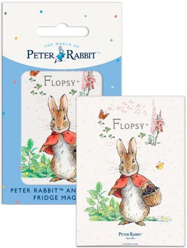 Flopsy Bunny Standing by Beatrix Potter fridge magnet 6281