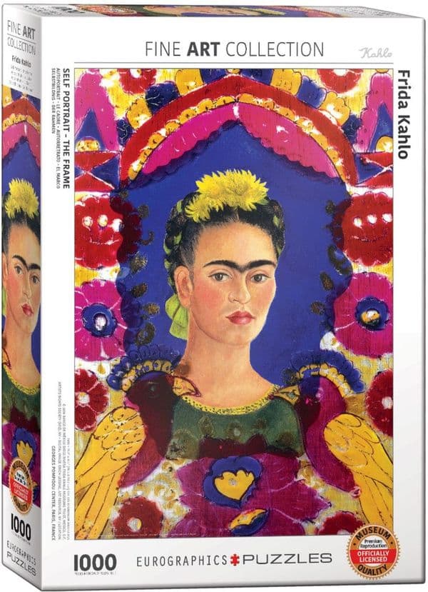 Frida Kahlo Self Portrait 1000 Piece Jigsaw Puzzle 680mm x 490mm