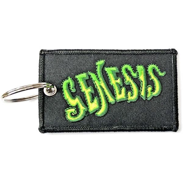 Genesis Double Sided Cloth Keyring 85mm x 50mm (ro)
