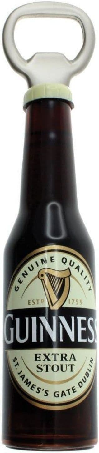 Guinness 3D Bottle shaped bottle opener / fridge magnet