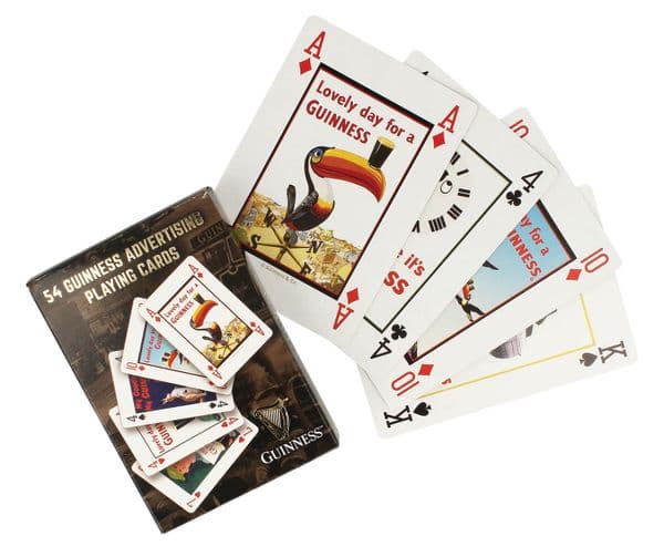 Guinness Advertising set of Collectible playing cards