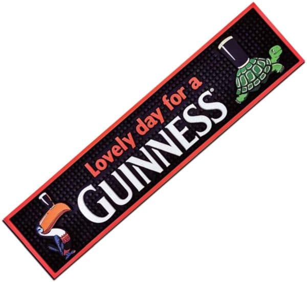 Guinness Gilroys Toucan / Tortoise PVC Bar Spill Mat