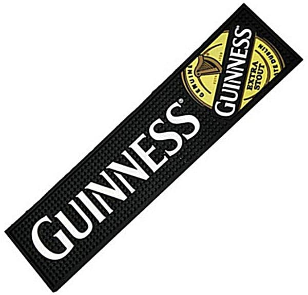 Guinness Label PVC Bar Spill Mat (sg)