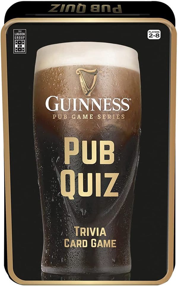 Guinness Pub Quiz Trivia Game in Tin Box (pl)