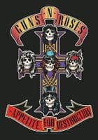 Guns N'Roses Patch Rock Band Logo Brodé à Repasser Guns N'Roses Patch Rock Band Logo Brodé à Repasser