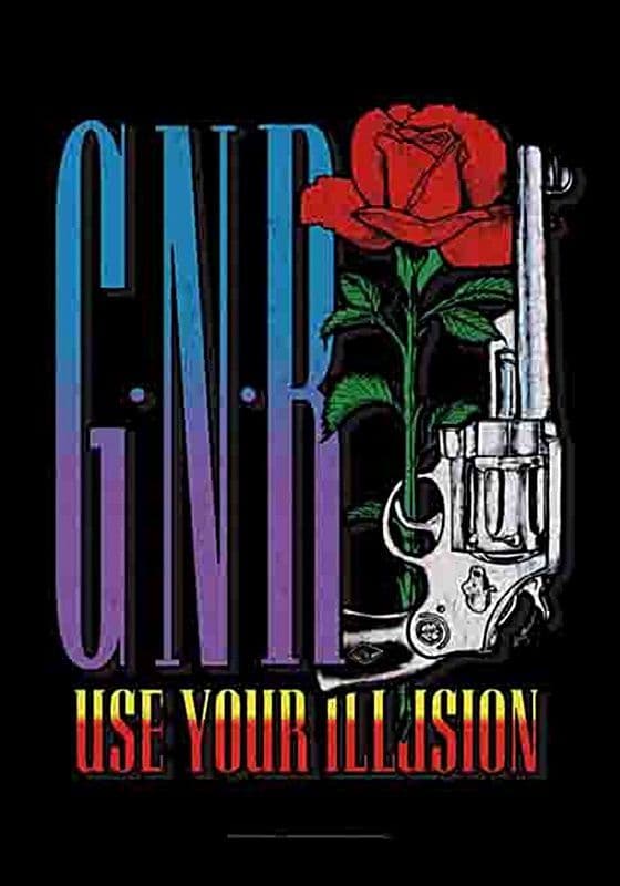 Guns N' Roses Use Your Illusion large fabric poster / flag 1100mm x 750mm (hr)