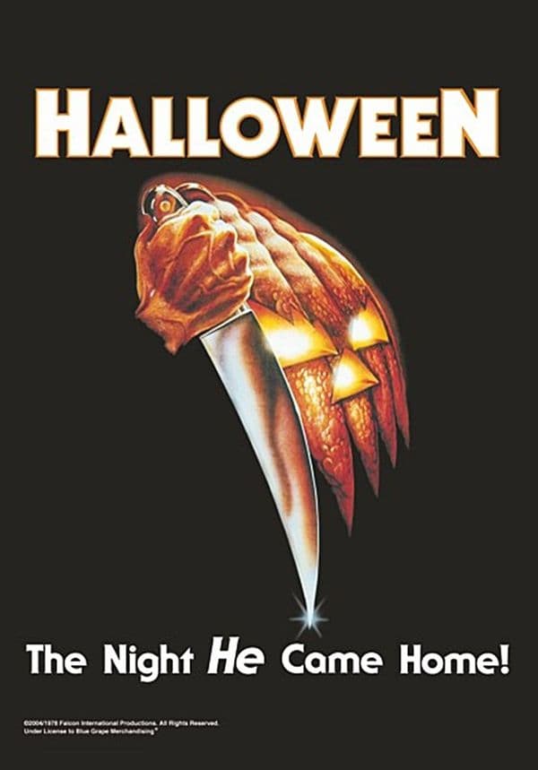 Halloween The Night He Came Home Large Fabric Poster/Flag 1050mm x 750mm (hr)