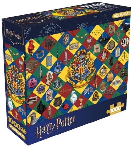 Harry Potter 25th Anniversary 1000pc jigsaw puzzle 680mm x 490mm