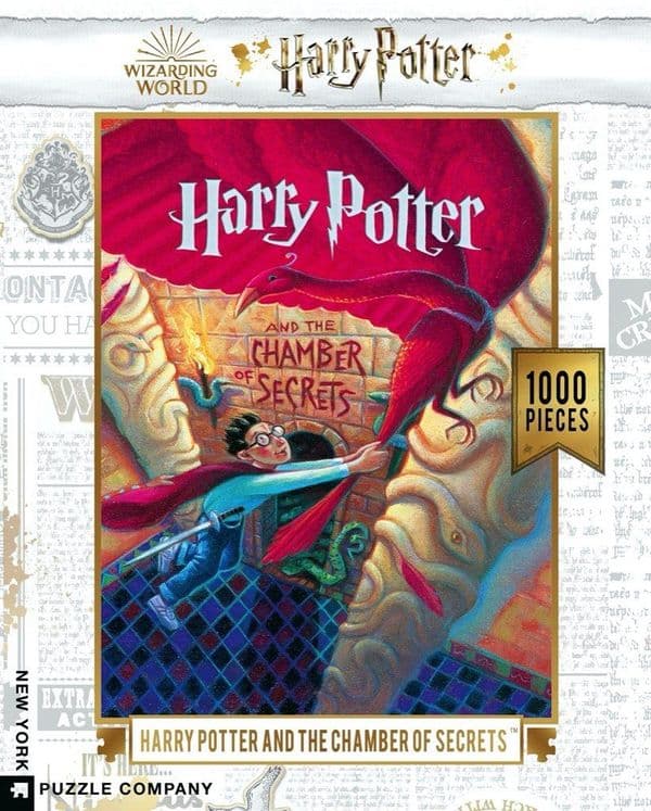 Harry Potter and the Chamber of Secrets 1000 Piece Jigsaw Puzzle 489mm x 676mm (nyp)