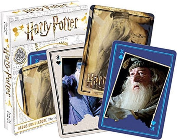 Harry Potter Dumbledore 52 playing cards (+ jokers)