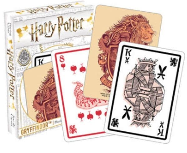 Harry Potter Gryffindor 52 playing cards (+ jokers)