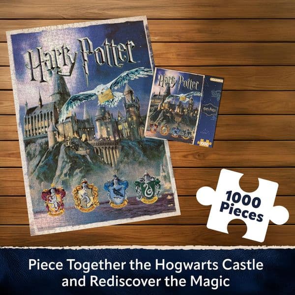 Harry Potter Hogwarts 1000pc jigsaw puzzle (new format) 680mm x 490mm