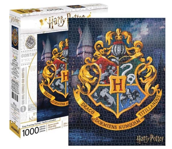 Harry Potter Hogwarts Logo 1000 piece jigsaw puzzle 690mm x 510mm (nm)