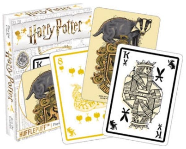Harry Potter Hufflepuff 52 playing cards (+ jokers)