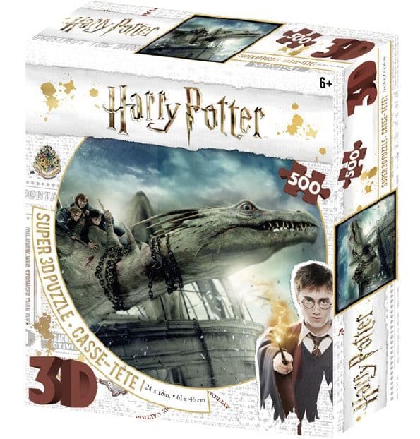 Harry Potter Norbert the Dragon 500 Piece 3D-Look jigsaw puzzle (kc)