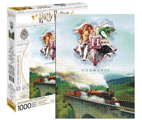 Harry Potter Train 1000 piece jigsaw puzzle 690mm x 510mm (nm)