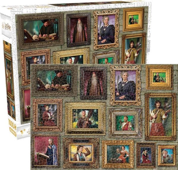 Harry Potter Witches and Wizards 1000 piece jigsaw puzzle 690mm x 510mm