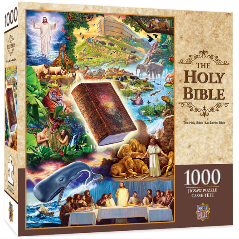 Holy Bible 1000 piece jigsaw puzzle 680mm x 489mm